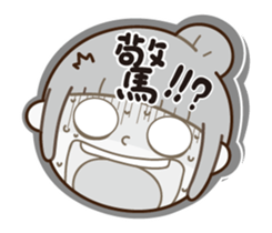 Apple Girl no.2 sticker #15883183