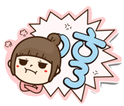 Apple Girl no.2 sticker #15883189