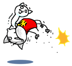 Cats the Tetsu-chan sticker #15883852