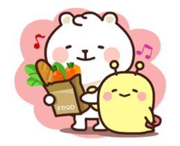 dou wha & mochi (In love) sticker #15883969