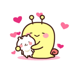 dou wha & mochi (In love) sticker #15883971