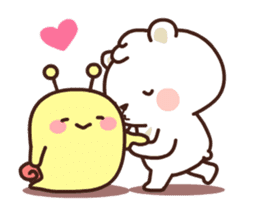 dou wha & mochi (In love) sticker #15883978