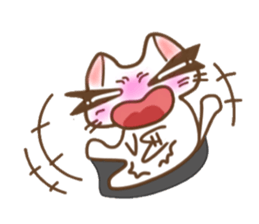 nekonekone monologue.Dialectversion sticker #15884757