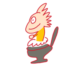 Yellow thing sticker #15885133