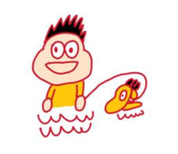 Yellow thing sticker #15885168