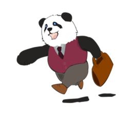 cool panda style 2 sticker #15885298