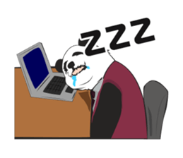 cool panda style 2 sticker #15885299