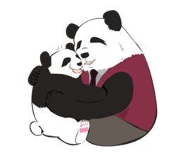 cool panda style 2 sticker #15885305