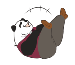 cool panda style 2 sticker #15885306