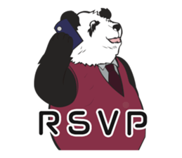 cool panda style 2 sticker #15885322