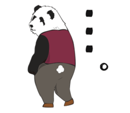 cool panda style 2 sticker #15885326