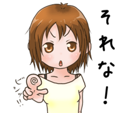 Tagarijyoshi-no-nichijyou sticker #15885554