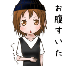 Tagarijyoshi-no-nichijyou sticker #15885565