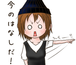 Tagarijyoshi-no-nichijyou sticker #15885571