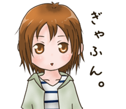 Tagarijyoshi-no-nichijyou sticker #15885574