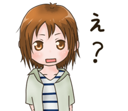 Tagarijyoshi-no-nichijyou sticker #15885577