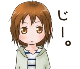 Tagarijyoshi-no-nichijyou sticker #15885578