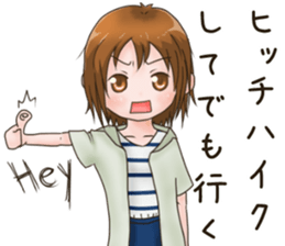 Tagarijyoshi-no-nichijyou sticker #15885582