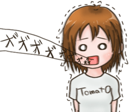 Tagarijyoshi-no-nichijyou sticker #15885593
