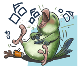 Parrot MaoDou's Things. 2 sticker #15885642