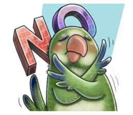 Parrot MaoDou's Things. 2 sticker #15885646