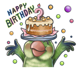 Parrot MaoDou's Things. 2 sticker #15885657