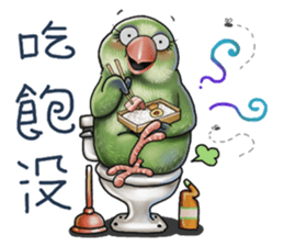Parrot MaoDou's Things. 2 sticker #15885674