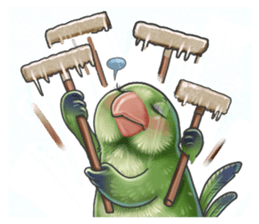 Parrot MaoDou's Things. 2 sticker #15885675
