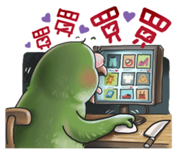 Parrot MaoDou's Things. 2 sticker #15885680