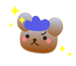 Rabbit and bear daily(Tulip) sticker #15885938