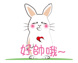 The daily routine of rabbits - 2 sticker #15886051