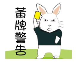 The daily routine of rabbits - 2 sticker #15886059