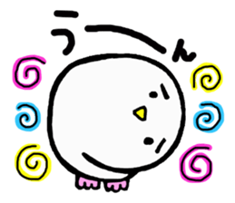 Baby owl 2 sticker #15886288