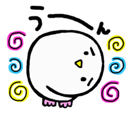 Baby owl 2 sticker #15886288