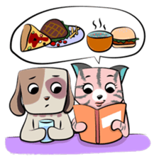 Charley and Bubu best date sticker #15886333