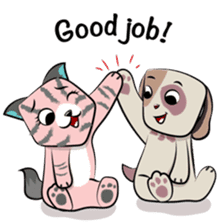 Charley and Bubu best date sticker #15886335