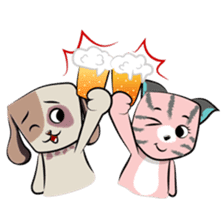 Charley and Bubu best date sticker #15886338