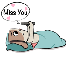 Charley and Bubu best date sticker #15886346