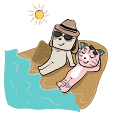 Charley and Bubu best date sticker #15886350