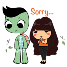 Charley and Bubu best date sticker #15886352