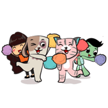 Charley and Bubu best date sticker #15886362