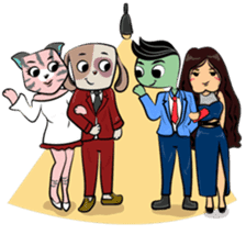 Charley and Bubu best date sticker #15886364