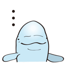 cute beluga whale sticker #15886536