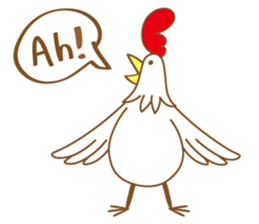 ABC-Chicken sticker #15887146