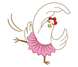 ABC-Chicken sticker #15887148