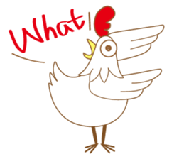 ABC-Chicken sticker #15887151