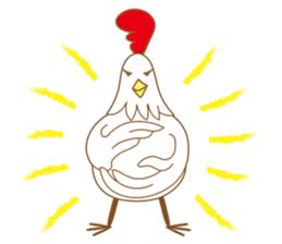 ABC-Chicken sticker #15887152