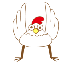 ABC-Chicken sticker #15887153