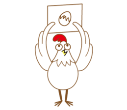ABC-Chicken sticker #15887154
