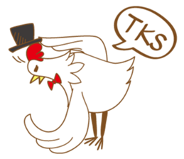 ABC-Chicken sticker #15887155